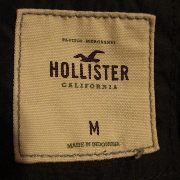Hollister Woman Medium Brown Full Zip Pockets Feather Down Warm Winter Coat - Picture 7 of 8